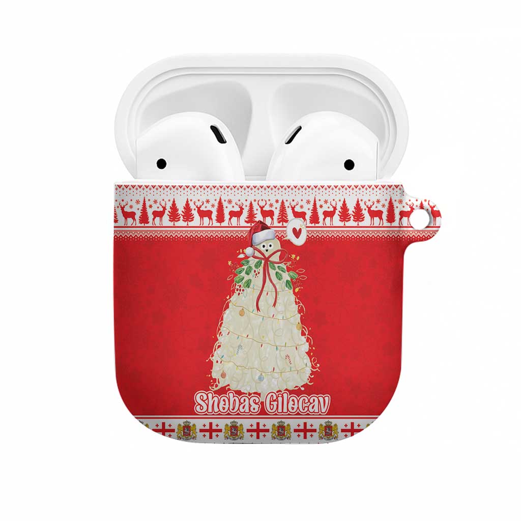 Georgia Christmas Chichilaki AirPods Case Celebrate Georgian Tradition - Wonder Print Shop