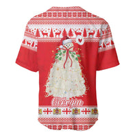 Georgia Christmas Chichilaki Baseball Jersey Celebrate Georgian Tradition - Wonder Print Shop