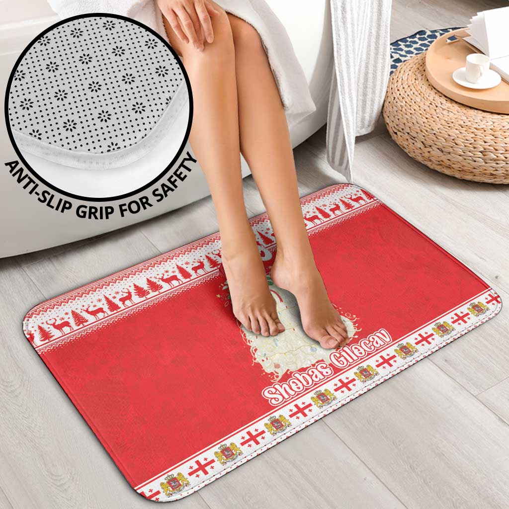 Georgia Christmas Chichilaki Bathroom Set Celebrate Georgian Tradition - Wonder Print Shop