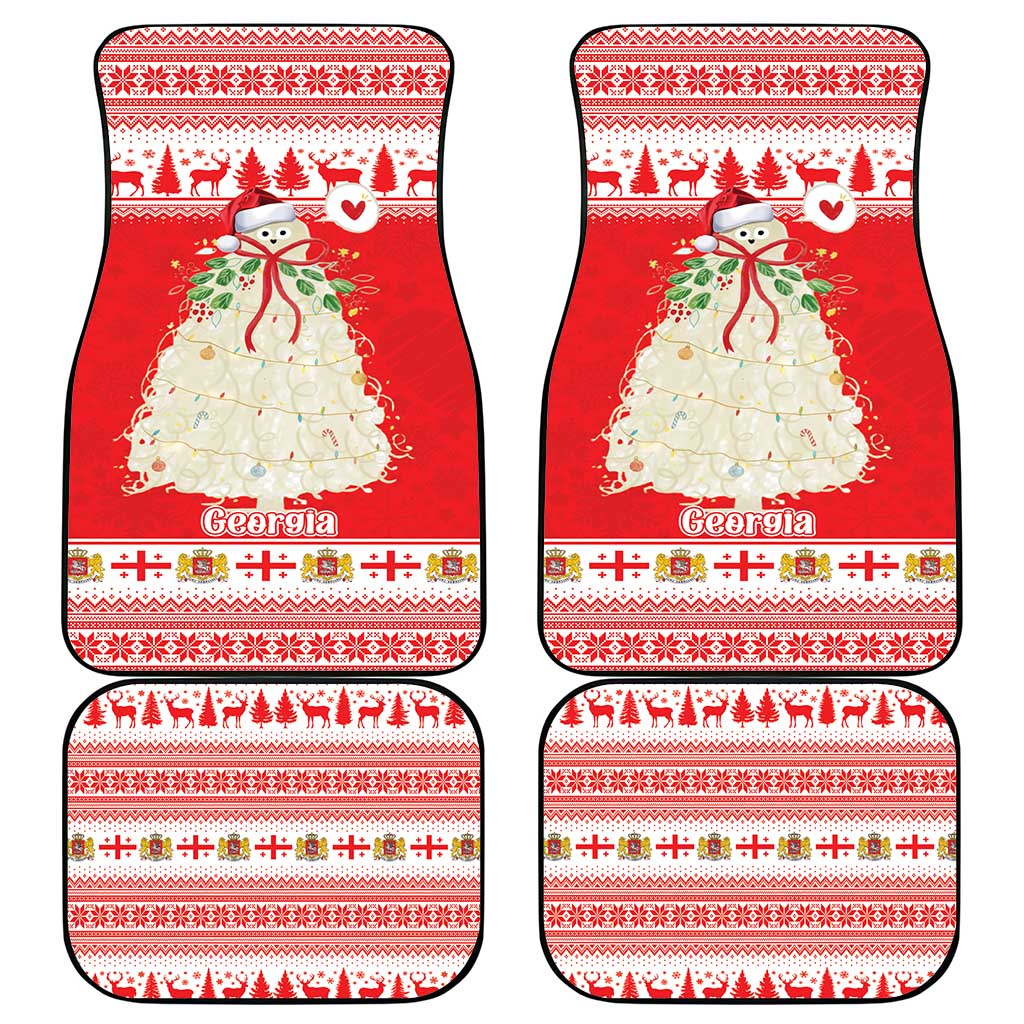 Georgia Christmas Chichilaki Car Mats Celebrate Georgian Tradition - Wonder Print Shop