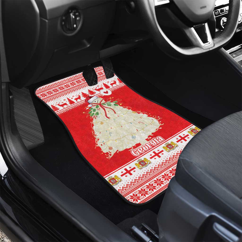 Georgia Christmas Chichilaki Car Mats Celebrate Georgian Tradition - Wonder Print Shop