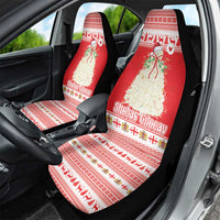 Georgia Christmas Chichilaki Car Seat Cover Celebrate Georgian Tradition - Wonder Print Shop