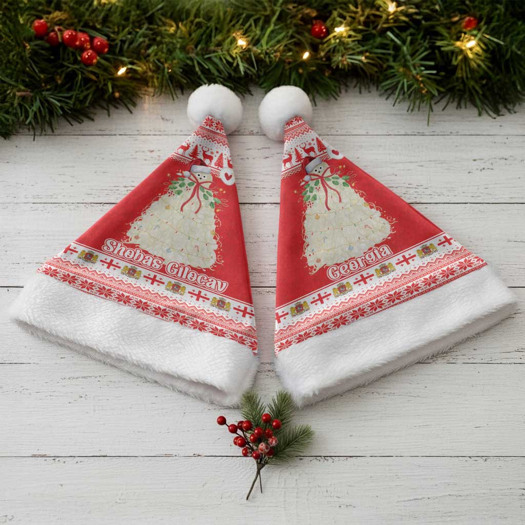 Georgia Christmas Chichilaki Christmas Santa Hat Celebrate Georgian Tradition - Wonder Print Shop