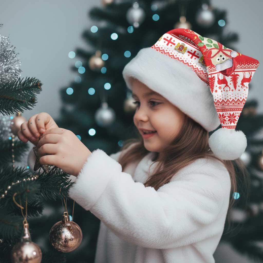 Georgia Christmas Chichilaki Christmas Santa Hat Celebrate Georgian Tradition - Wonder Print Shop