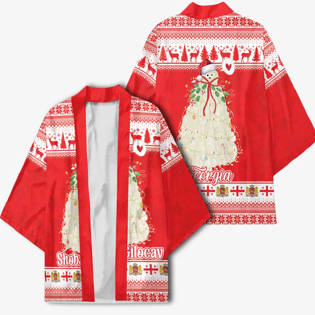 Georgia Christmas Chichilaki Kimono Celebrate Georgian Tradition - Wonder Print Shop