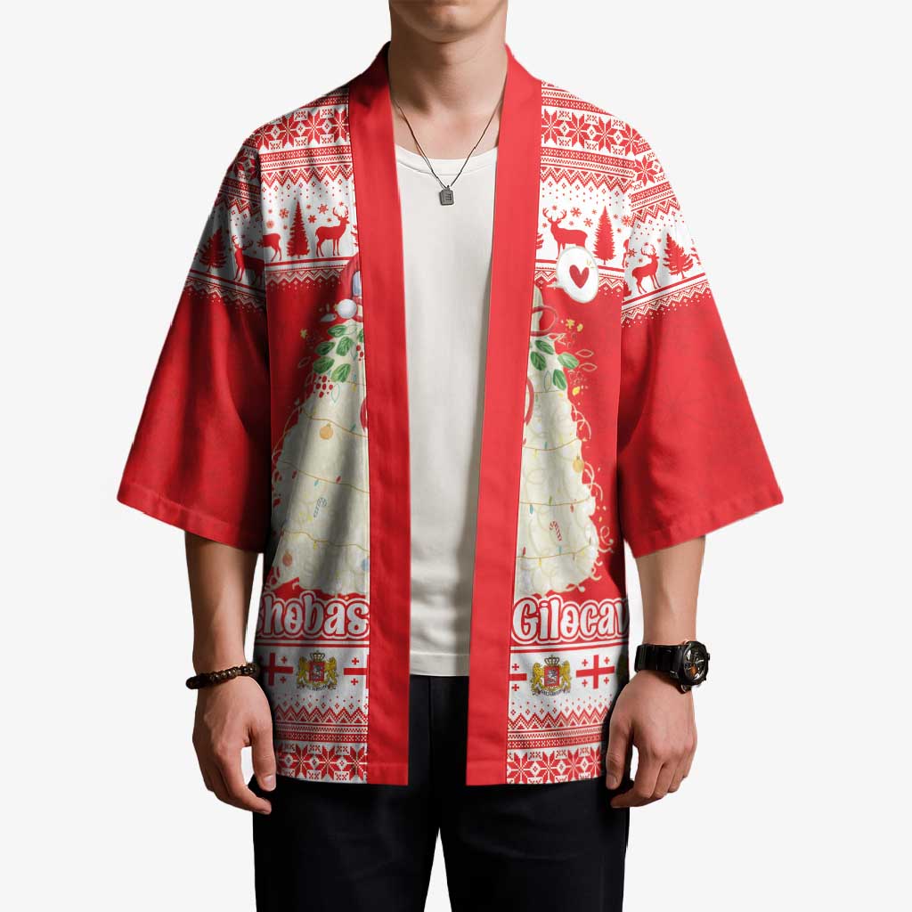 Georgia Christmas Chichilaki Kimono Celebrate Georgian Tradition - Wonder Print Shop