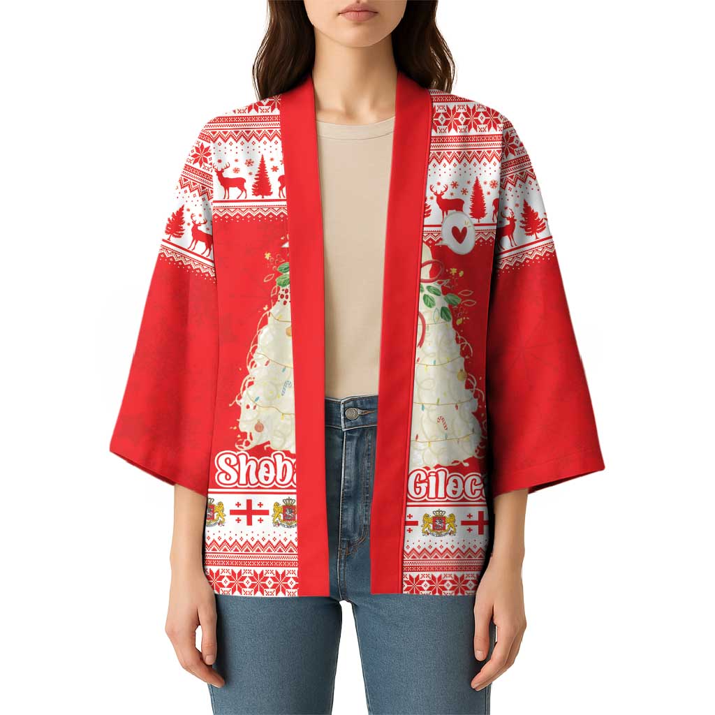Georgia Christmas Chichilaki Kimono Celebrate Georgian Tradition - Wonder Print Shop