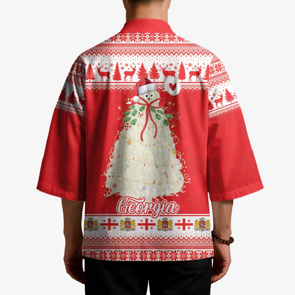 Georgia Christmas Chichilaki Kimono Celebrate Georgian Tradition - Wonder Print Shop