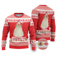 Georgia Christmas Chichilaki Ugly Christmas Sweater Celebrate Georgian Tradition - Wonder Print Shop