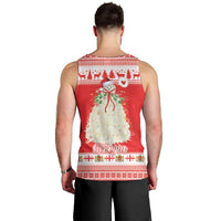 Georgia Christmas Chichilaki Men Tank Top Celebrate Georgian Tradition - Wonder Print Shop