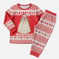 Georgia Christmas Chichilaki Christmas Pajama Set Celebrate Georgian Tradition - Wonder Print Shop
