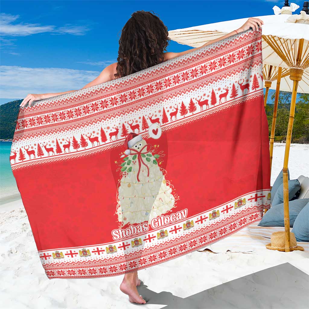 Georgia Christmas Chichilaki Sarong Celebrate Georgian Tradition - Wonder Print Shop