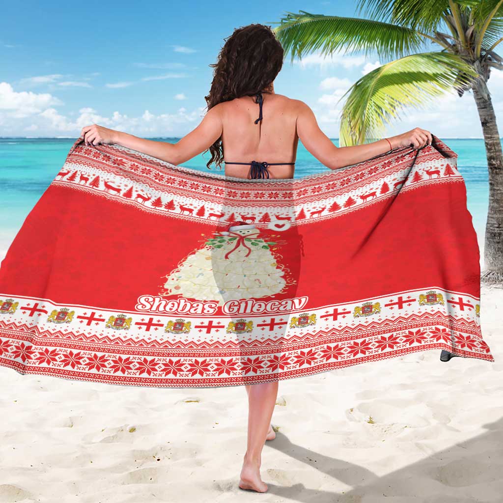 Georgia Christmas Chichilaki Sarong Celebrate Georgian Tradition - Wonder Print Shop