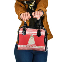 Georgia Christmas Chichilaki Shoulder Handbag Celebrate Georgian Tradition - Wonder Print Shop