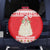 Georgia Christmas Chichilaki Spare Tire Cover Celebrate Georgian Tradition - Wonder Print Shop