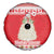 Georgia Christmas Chichilaki Spare Tire Cover Celebrate Georgian Tradition - Wonder Print Shop