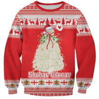 Georgia Christmas Chichilaki Sweatshirt Celebrate Georgian Tradition - Wonder Print Shop