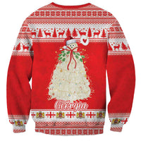 Georgia Christmas Chichilaki Sweatshirt Celebrate Georgian Tradition - Wonder Print Shop