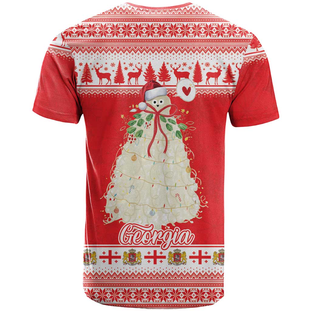 Georgia Christmas Chichilaki T Shirt Celebrate Georgian Tradition - Wonder Print Shop