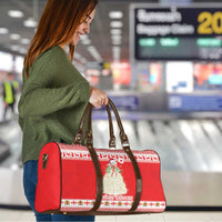 Georgia Christmas Chichilaki Travel Bag Celebrate Georgian Tradition - Wonder Print Shop