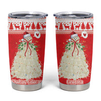 Georgia Christmas Chichilaki Tumbler Cup Celebrate Georgian Tradition - Wonder Print Shop