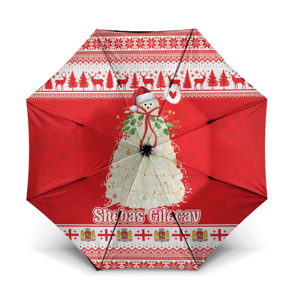 Georgia Christmas Chichilaki Umbrella Celebrate Georgian Tradition - Wonder Print Shop