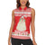Georgia Christmas Chichilaki Women Sleeveless Polo Shirt Celebrate Georgian Tradition - Wonder Print Shop