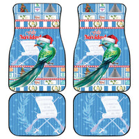 Guatemala Christmas Car Mats Resplendent Queztal Libre Crezca Fecundo - Wonder Print Shop