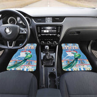 Guatemala Christmas Car Mats Resplendent Queztal Libre Crezca Fecundo - Wonder Print Shop