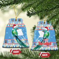 Guatemala Christmas Ceramic Ornament Resplendent Queztal Libre Crezca Fecundo - Wonder Print Shop