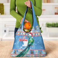 Guatemala Christmas Grocery Bag Resplendent Queztal Libre Crezca Fecundo