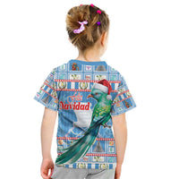 Guatemala Christmas Kid T Shirt Resplendent Queztal Libre Crezca Fecundo - Wonder Print Shop