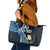 Custom Guatemala Football Leather Tote Bag Los Chapines Go Champion - Wonder Print Shop