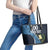 Custom Guatemala Football Leather Tote Bag Los Chapines Go Champion - Wonder Print Shop