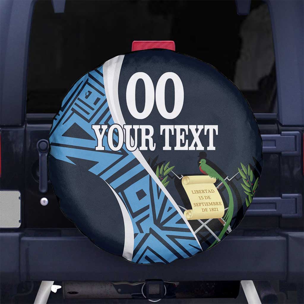 Custom Guatemala Football Spare Tire Cover Los Chapines Go Champion - Wonder Print Shop
