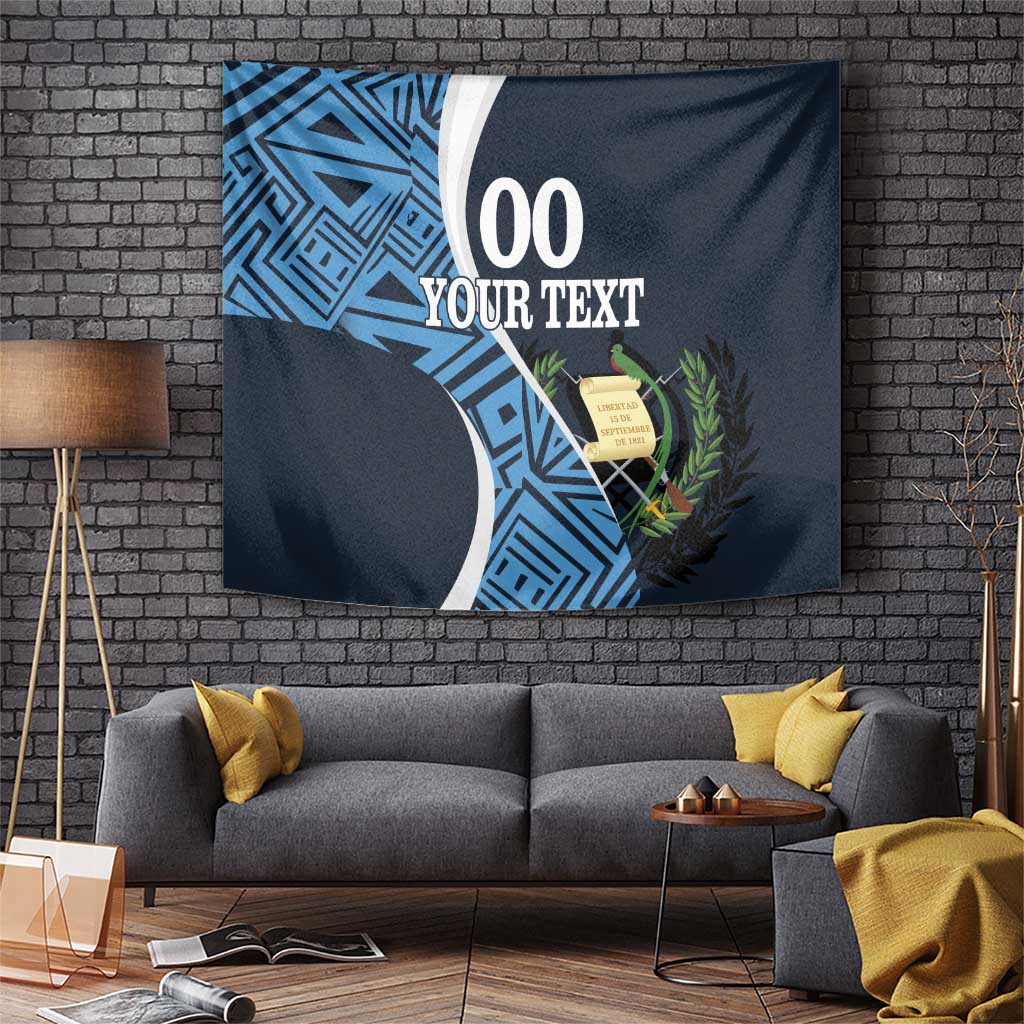 Custom Guatemala Football Tapestry Los Chapines Go Champion - Wonder Print Shop
