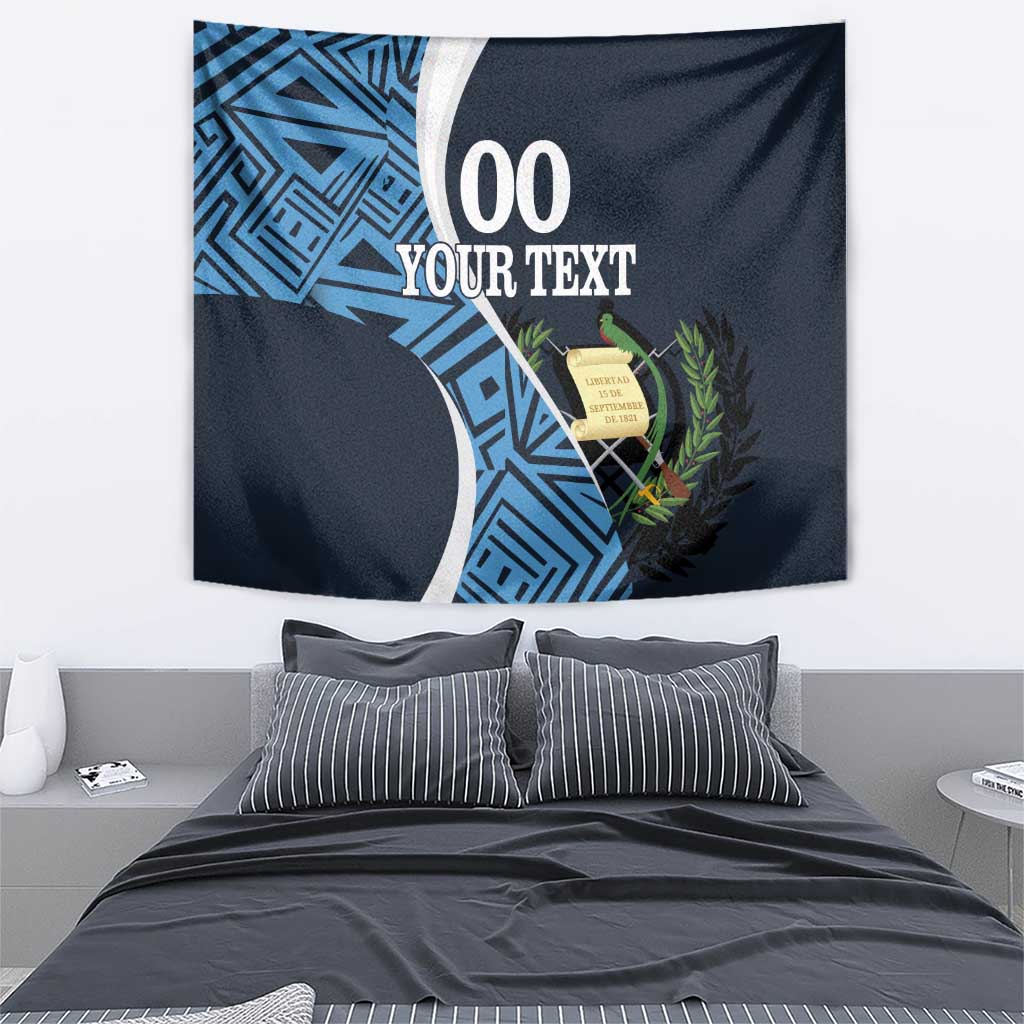 Custom Guatemala Football Tapestry Los Chapines Go Champion - Wonder Print Shop