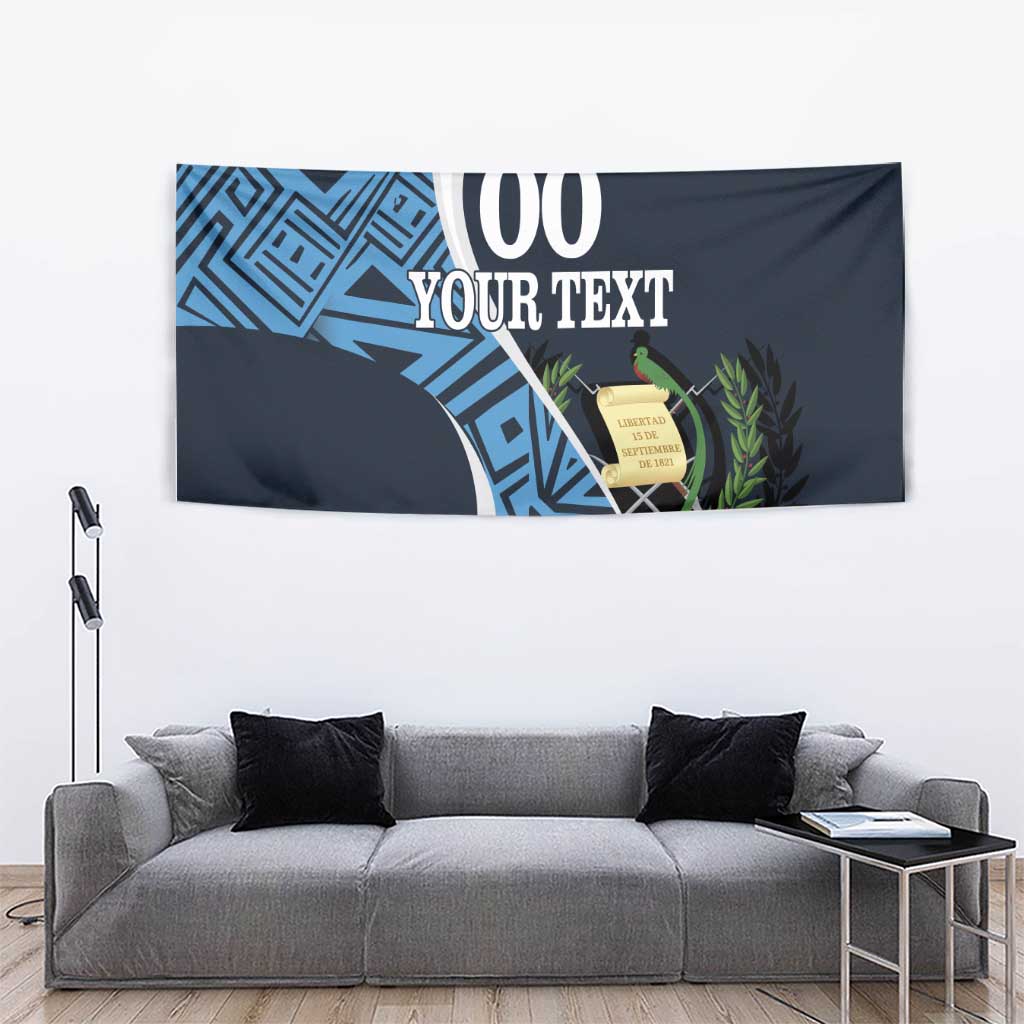 Custom Guatemala Football Tapestry Los Chapines Go Champion - Wonder Print Shop