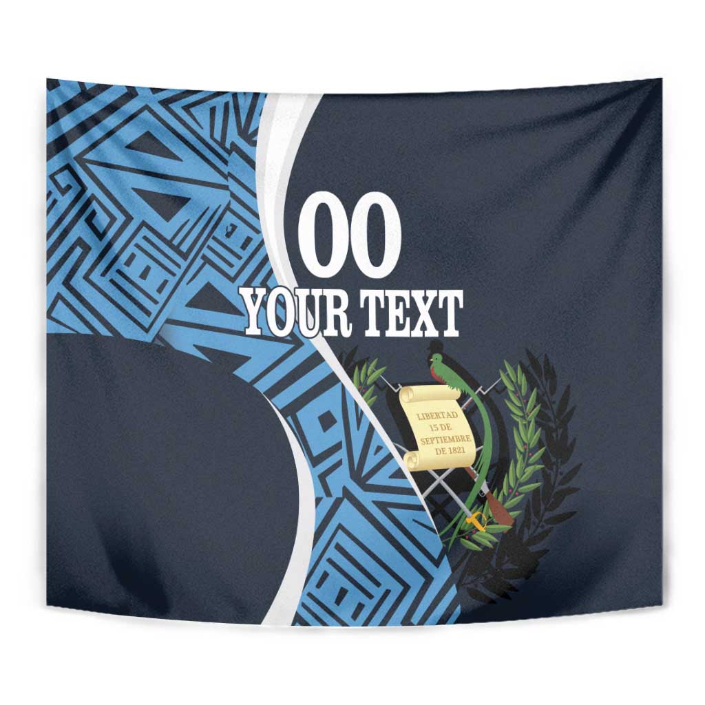 Custom Guatemala Football Tapestry Los Chapines Go Champion - Wonder Print Shop