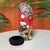 Costa Rica Christmas 4 in 1 Can Cooler Tumbler A Cheerful Sloth Wearing a Santa Hat - Wonder Print Shop