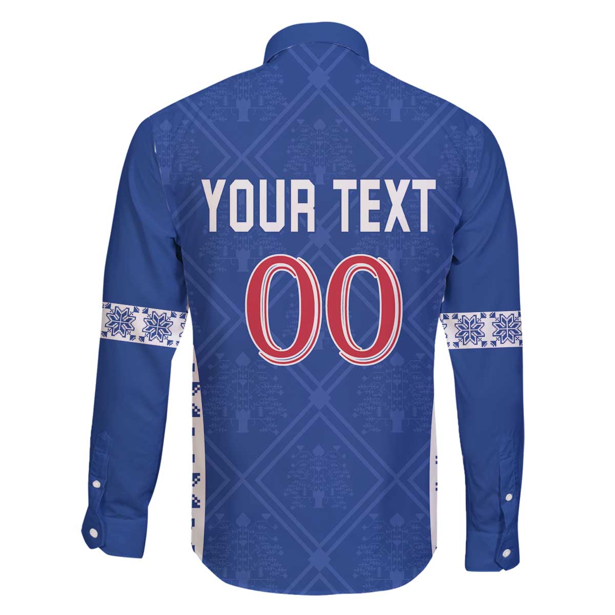 Custom Moldova Football Family Matching Off The Shoulder Long Sleeve Dress and Hawaiian Shirt Tricolorii Tree Of Life Blue Version - Wonder Print Shop