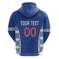 Custom Moldova Football Hoodie Tricolorii Tree Of Life Blue Version - Wonder Print Shop