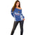 Custom Moldova Football Off Shoulder Sweater Tricolorii Tree Of Life Blue Version - Wonder Print Shop