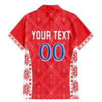 Custom Moldova Football Family Matching Mermaid Dress and Hawaiian Shirt Tricolorii Tree Of Life Red Version - Wonder Print Shop