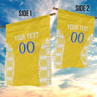 Custom Moldova Football Garden Flag Tricolorii Tree Of Life Yellow Version - Wonder Print Shop