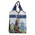 Personalized Finland Grocery Bag Brown Bear With Lily Of The Valley