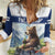 Personalized Finland Women Casual Shirt Brown Bear With Lily Of The Valley - Wonder Print Shop