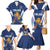 Custom Finland Hockey Family Matching Mermaid Dress and Hawaiian Shirt Suomi Leijonat Mascot - Wonder Print Shop