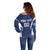 Custom Finland Hockey Off Shoulder Sweater Suomi Leijonat Mascot - Wonder Print Shop