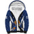 Custom Finland Hockey Sherpa Hoodie Suomi Leijonat Mascot - Wonder Print Shop